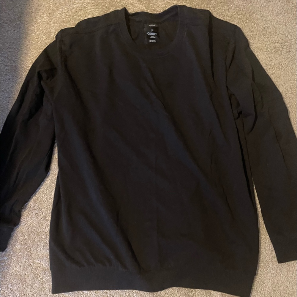 Gildan Men's Classic Black Crewneck Sweater